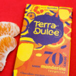 70% cacao chocolate artesanal sabor Mandarina 65g