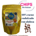 Chips Chocolate 60% cacao endulzado con Alulosa
