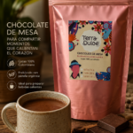 Chocolate de Mesa endulzado con panela orgánica